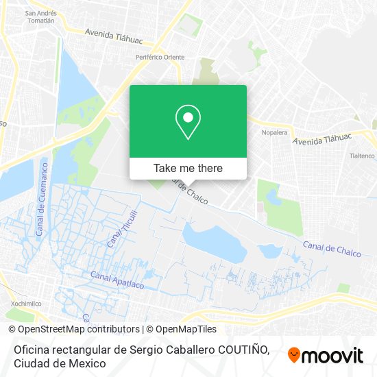 Mapa de Oficina rectangular de Sergio Caballero COUTIÑO