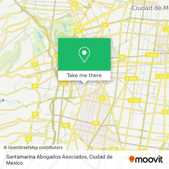 Mapa de Santamarina Abogados Asociados