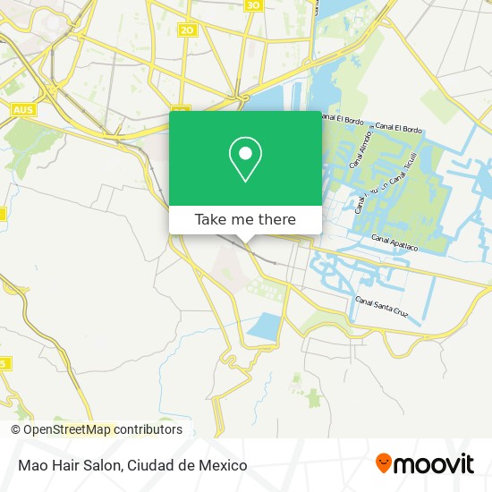 Mapa de Mao Hair Salon