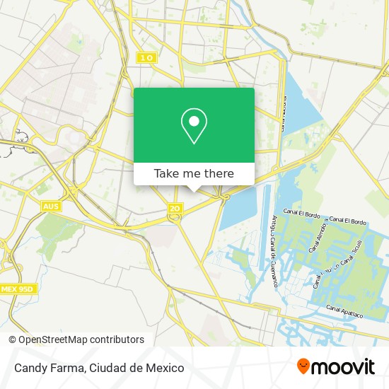 Candy Farma map