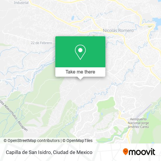Mapa de Capilla de San Isidro