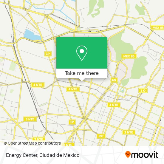 Energy Center map