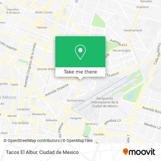 Tacos El Albur map