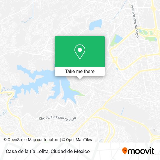 Mapa de Casa de la tía Lolita