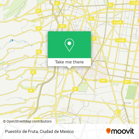 Puestito de Fruta map