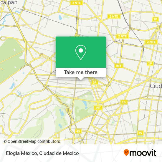 Elogia México map