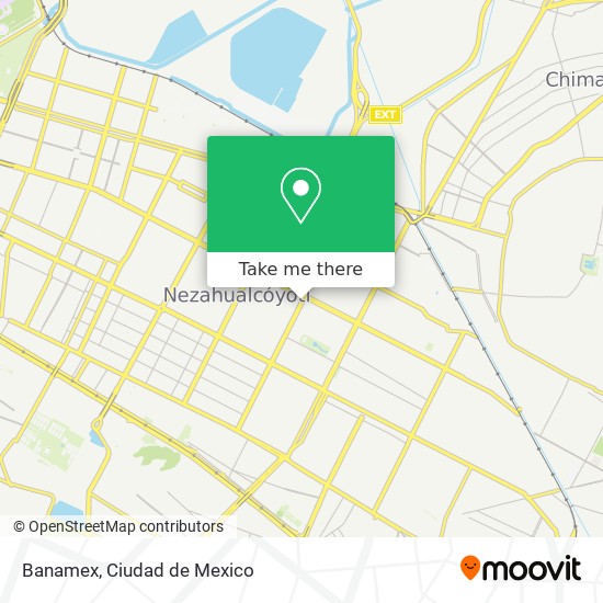 Banamex map