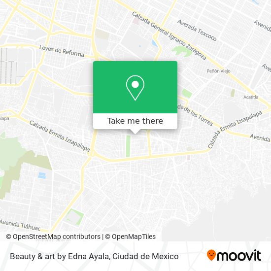 Beauty & art by Edna Ayala map