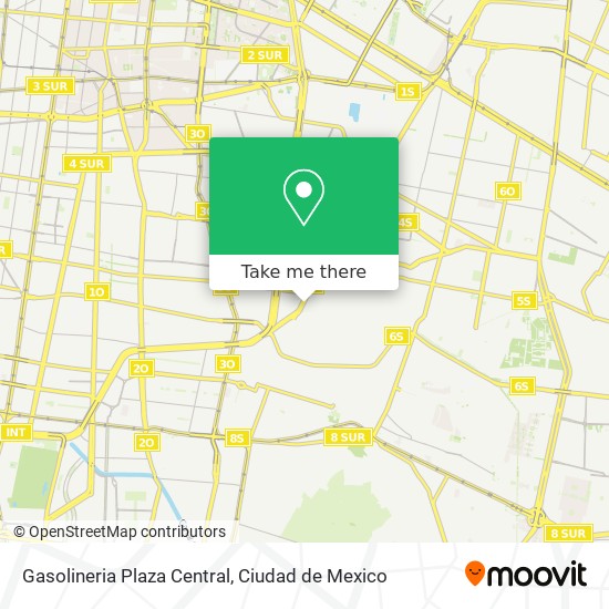 Gasolineria Plaza Central map