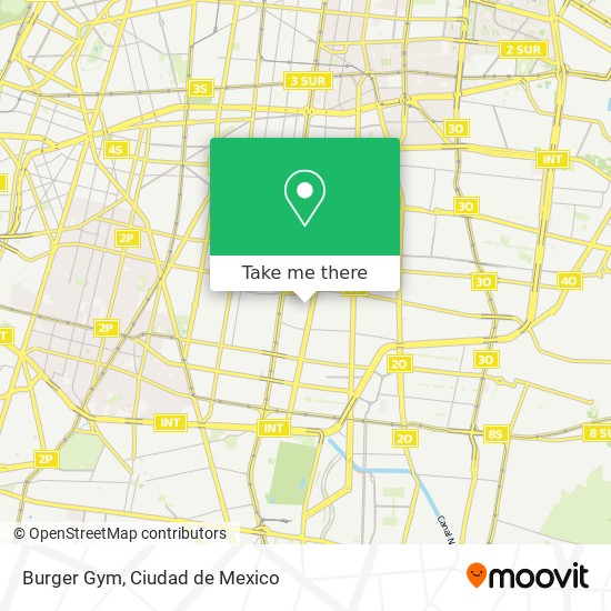 Burger Gym map