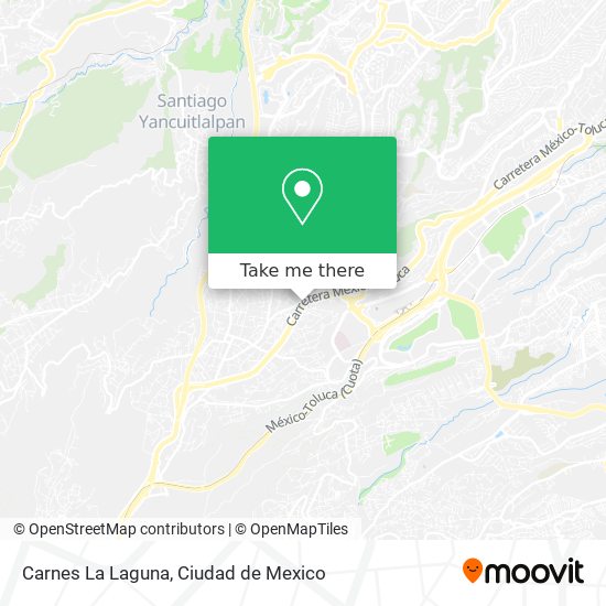 Carnes La Laguna map