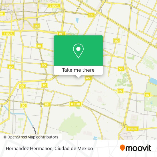 Mapa de Hernandez Hermanos