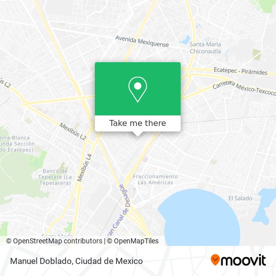 Mapa de Manuel Doblado