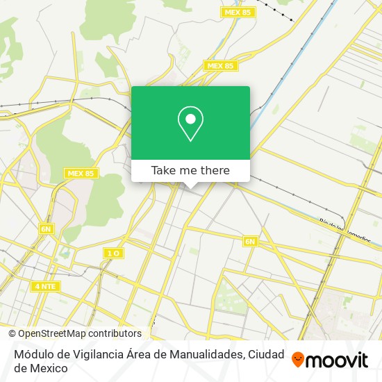 Módulo de Vigilancia Área de Manualidades map