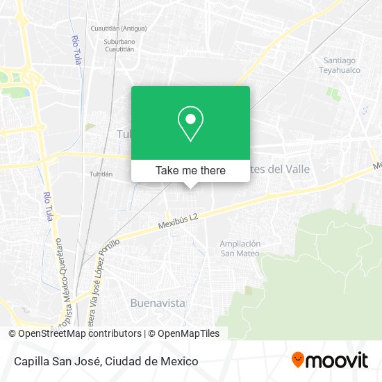 Mapa de Capilla San José