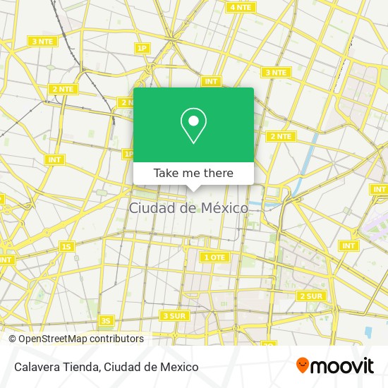 Mapa de Calavera Tienda