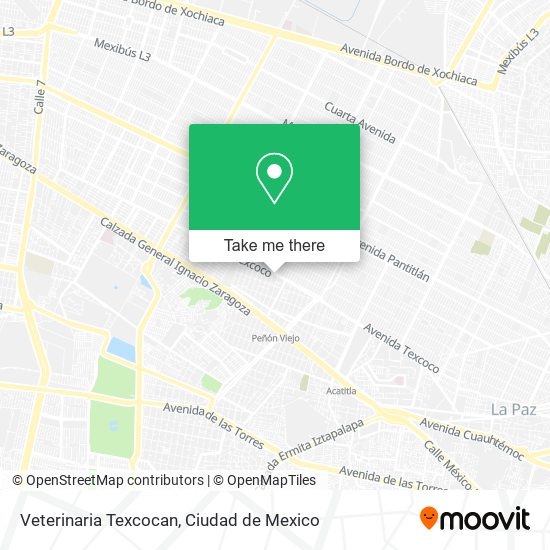 Veterinaria Texcocan map