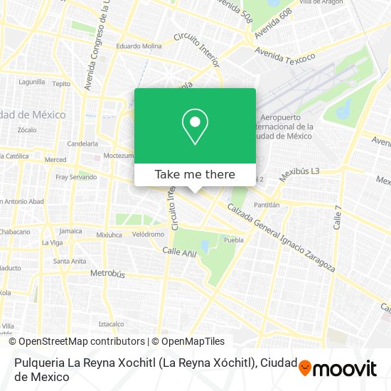 Mapa de Pulqueria La Reyna Xochitl (La Reyna Xóchitl)