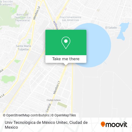 Univ Tecnológica de México Unitec map