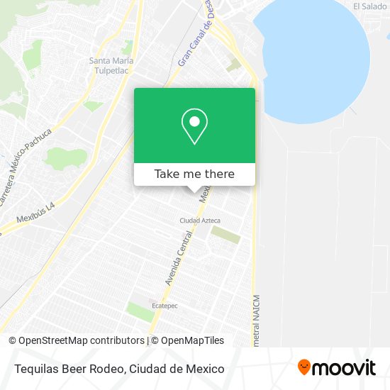 Tequilas Beer Rodeo map