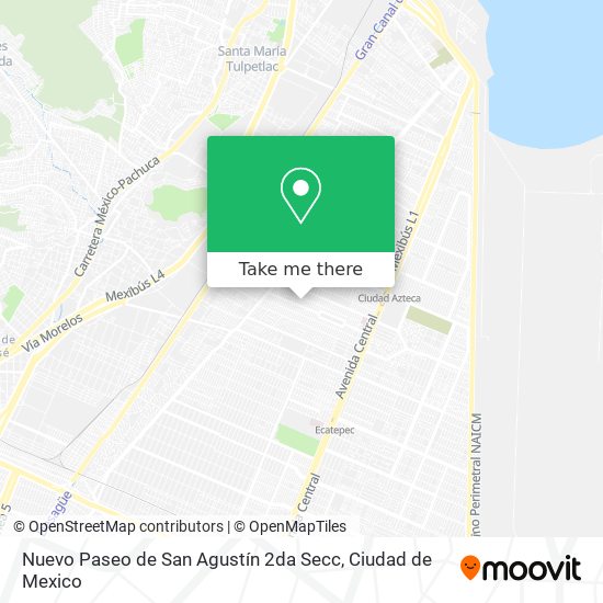 Nuevo Paseo de San Agustín 2da Secc map