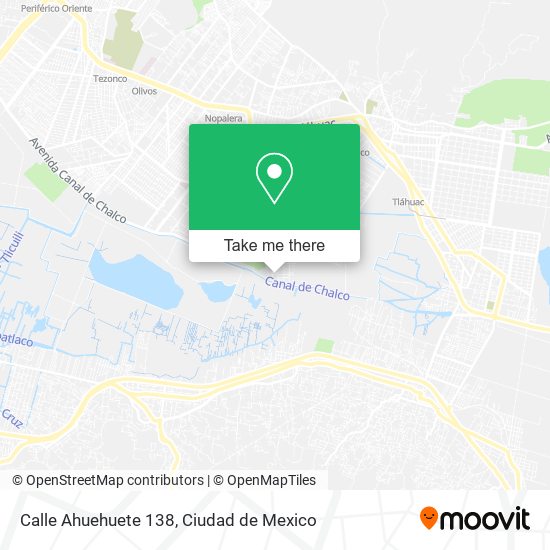 Mapa de Calle Ahuehuete 138