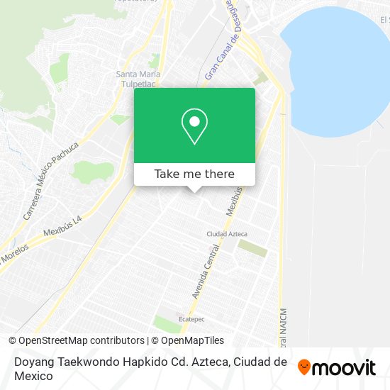 Doyang Taekwondo Hapkido Cd. Azteca map