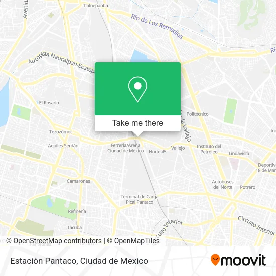 Mapa de Estación Pantaco