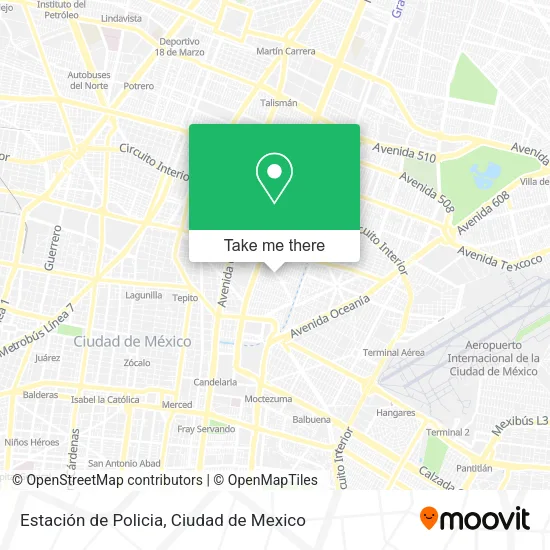 Estación de Policia map