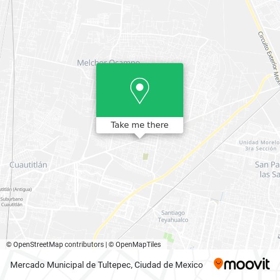Mercado Municipal de Tultepec map