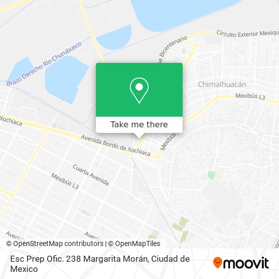 Esc Prep Ofic. 238 Margarita Morán map