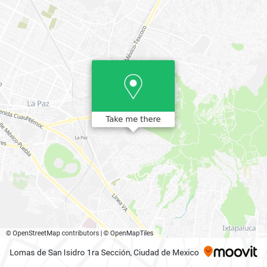 Lomas de San Isidro 1ra Sección map