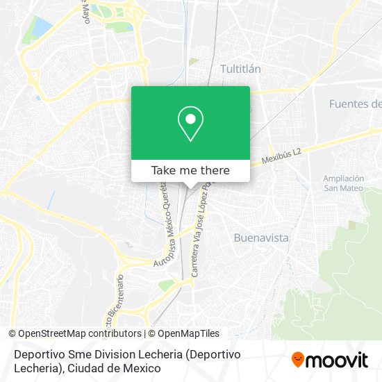 Deportivo Sme Division Lecheria (Deportivo Lecheria) map