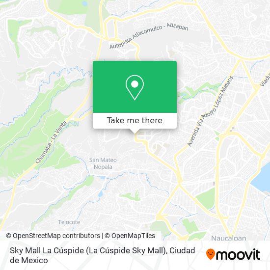 Sky Mall La Cúspide map