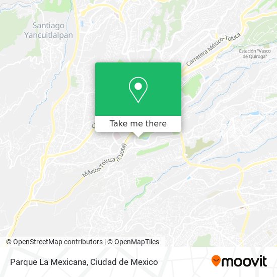 Mapa de Parque La Mexicana