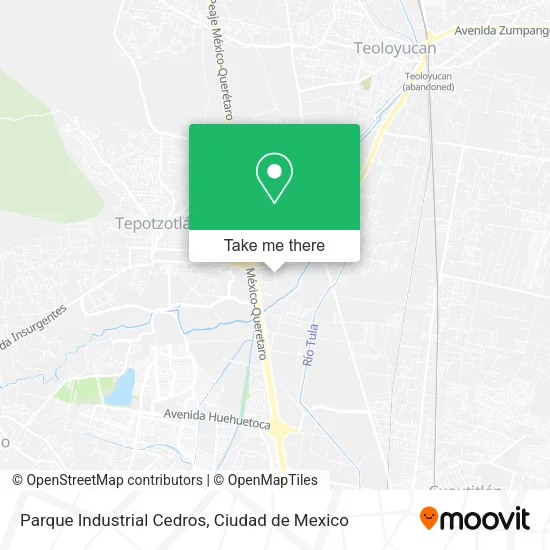 Parque Industrial Cedros map