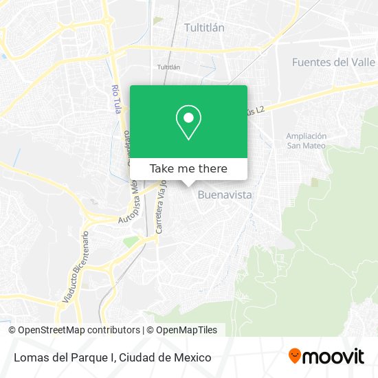 Lomas del Parque I map