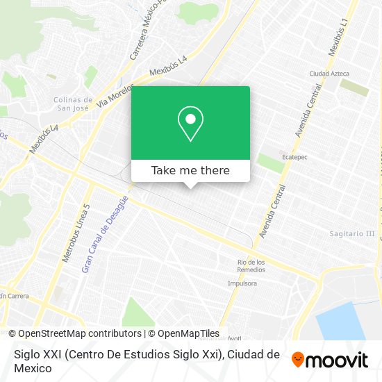 Mapa de Siglo XXI (Centro De Estudios Siglo Xxi)