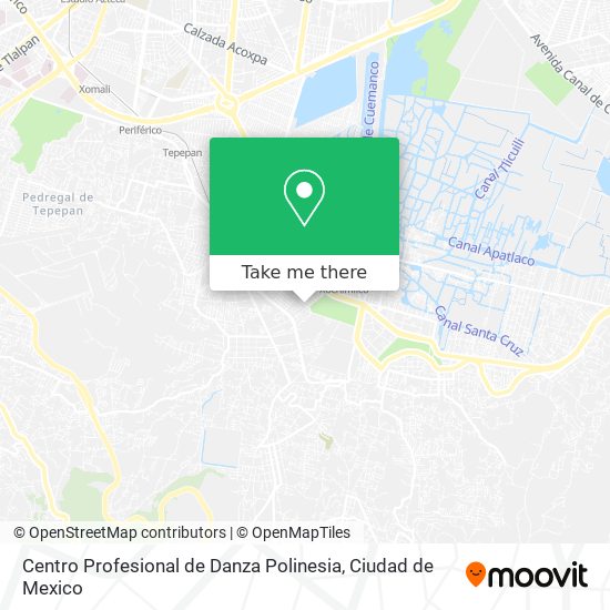 Centro Profesional de Danza Polinesia map