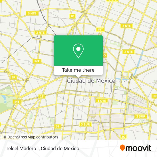 Mapa de Telcel Madero I