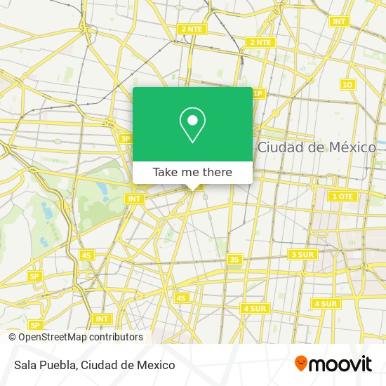 Sala Puebla map