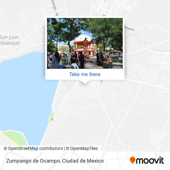 Zumpango de Ocampo map