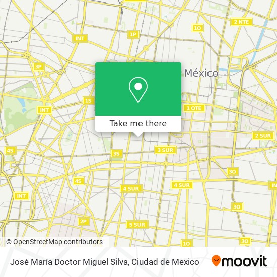 José María Doctor Miguel Silva map