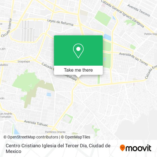 Centro Cristiano Iglesia del Tercer Día map