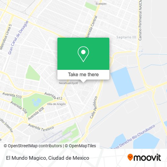 El Mundo Magico map