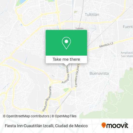 Fiesta Inn-Cuautitlán Izcalli map