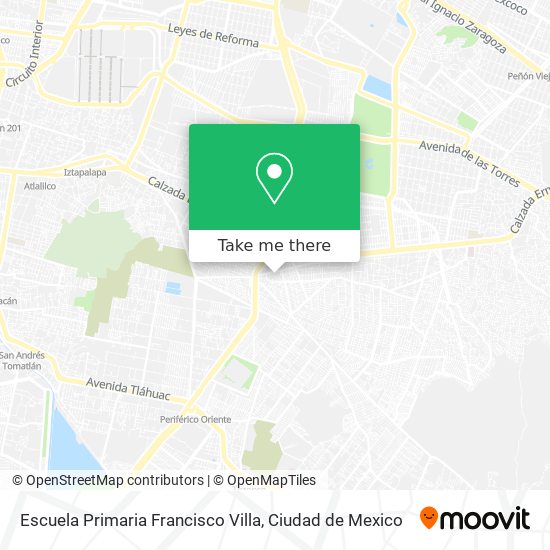 Escuela Primaria Francisco Villa map