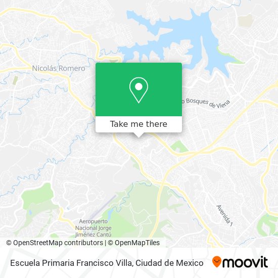 Mapa de Escuela Primaria Francisco Villa