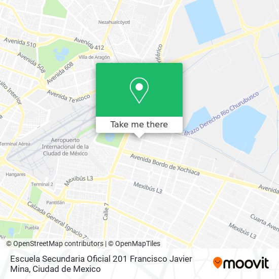 Escuela Secundaria Oficial 201 Francisco Javier Mina map