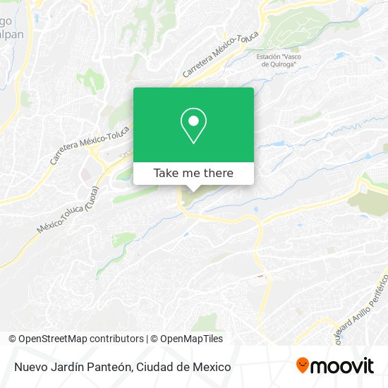Nuevo Jardín Panteón map